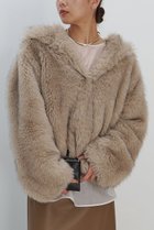 【ガリャルダガランテ/GALLARDAGALANTE】のフェイクファーフーディーブルゾン 人気、トレンドファッション・服の通販 founy(ファニー) ファッション Fashion レディースファッション Fashion for Women アウター Coat / Outerwear Collection レディースジャケット・軽アウター Jackets ブルゾンジャケット・スポーティアウター Blouson Jackets エレガント 上品 Elegant ジャケット Jacket, Outerwear フェイクファー Faux Fur, Imitation Fur ブルゾン Blouson, Bomber Jacket ボトム Bottoms, Lower Wear ワンポイント One Point, Statement Accent 新作・新入荷 New Arrivals / New In thumbnail ベージュ|ID: prp329100004703580 ipo3291000000033965469