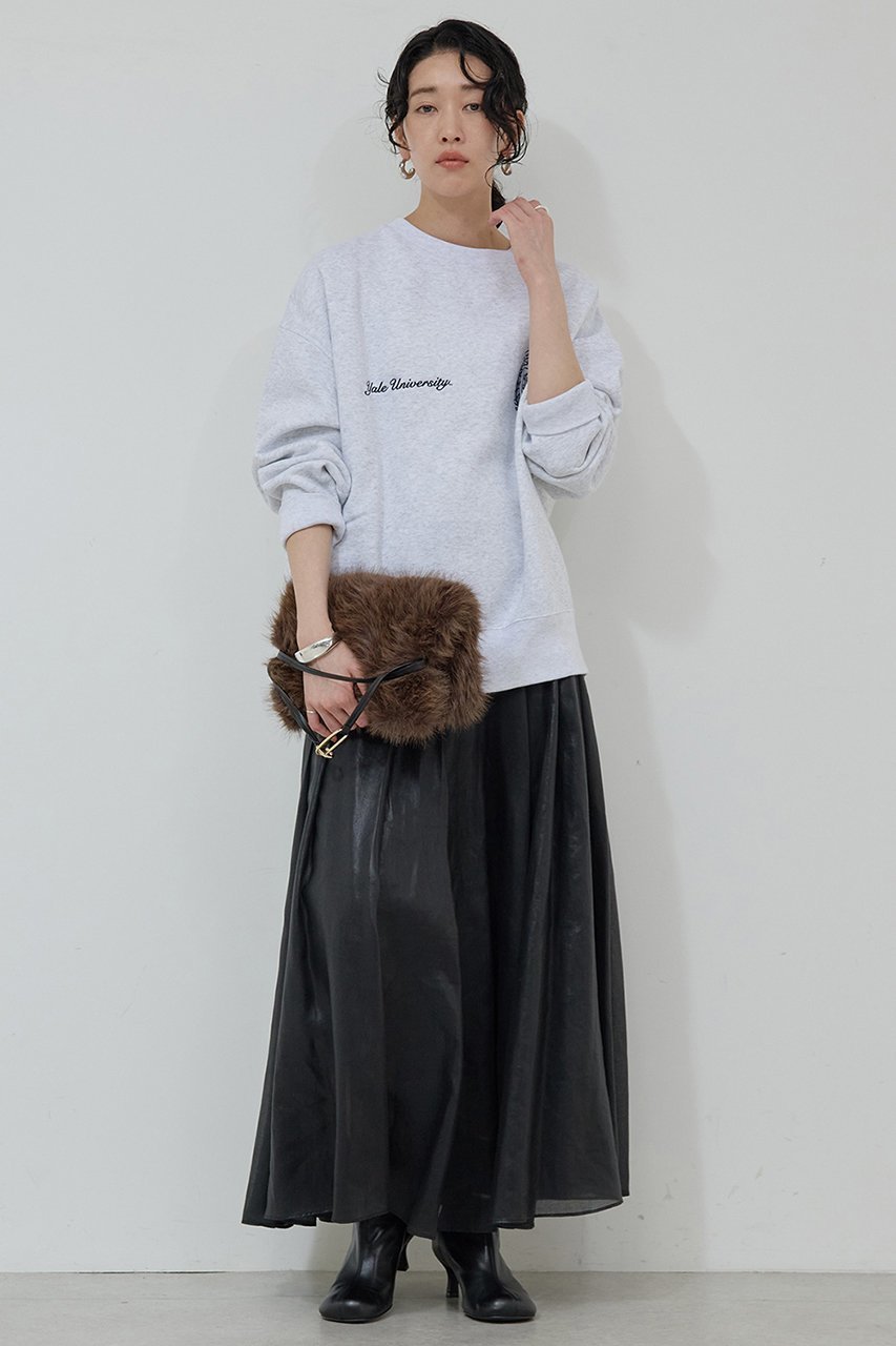 【ガリャルダガランテ/GALLARDAGALANTE】の【GOOD ROCK SPEED】YALEスウェット 人気、トレンドファッション・服の通販 founy(ファニー) 　ファッション　Fashion　レディースファッション　Fashion for Women　トップス・カットソー　Cut & Sew Tops　シャツ・ブラウス・オフィスカジュアル　Elegant Blouses & Button-Ups　レディースパーカー・カジュアルフーディー　Casual Hoodies & Sweatshirts　ロングTシャツ・Tシャツ　Longline T-Shirts & Tees　スウェット・クルーネックトップス　Sweatshirts & Crewnecks / Relaxed Fit Sweat Tops　カットソー・ベーシックTシャツ　Cut-and-Sewn Tops / Stretch Tees & Basics　スウェット / スエット　Sweatshirt, Sweatwear　スラックス　Slacks, Dress Pants　デニム　Denim, Jeans Material　プリント　Print, Printed Pattern　再入荷　Restock / Back in Stock　定番　Standard, Basic Item　長袖　Long Sleeve, Full Sleeve　other-2|ID: prp329100004703581 ipo3291000000035563852