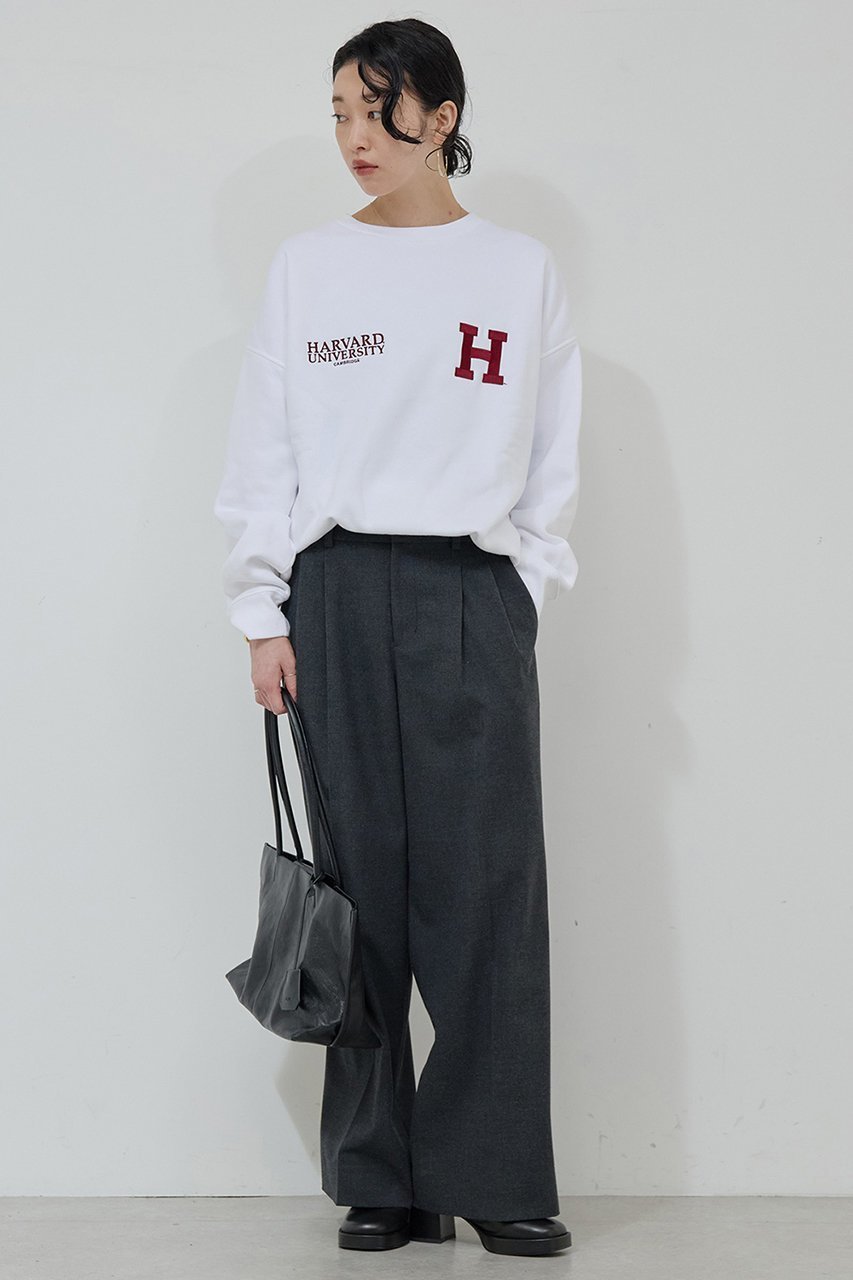 【ガリャルダガランテ/GALLARDAGALANTE】の【GOOD ROCK SPEED】HARVARDスウェット 人気、トレンドファッション・服の通販 founy(ファニー) 　ファッション　Fashion　レディースファッション　Fashion for Women　トップス・カットソー　Cut & Sew Tops　シャツ・ブラウス・オフィスカジュアル　Elegant Blouses & Button-Ups　レディースパーカー・カジュアルフーディー　Casual Hoodies & Sweatshirts　ロングTシャツ・Tシャツ　Longline T-Shirts & Tees　スウェット・クルーネックトップス　Sweatshirts & Crewnecks / Relaxed Fit Sweat Tops　カットソー・ベーシックTシャツ　Cut-and-Sewn Tops / Stretch Tees & Basics　スウェット / スエット　Sweatshirt, Sweatwear　スラックス　Slacks, Dress Pants　デニム　Denim, Jeans Material　プリント　Print, Printed Pattern　定番　Standard, Basic Item　新作・新入荷　New Arrivals / New In　長袖　Long Sleeve, Full Sleeve　other-3|ID: prp329100004703582 ipo3291000000033965487
