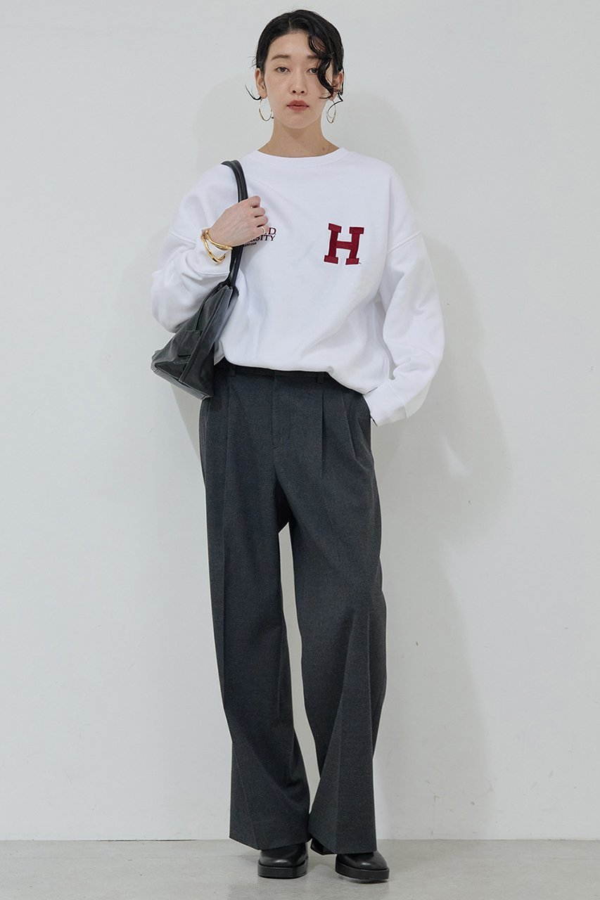 【ガリャルダガランテ/GALLARDAGALANTE】の【GOOD ROCK SPEED】HARVARDスウェット 人気、トレンドファッション・服の通販 founy(ファニー) 　ファッション　Fashion　レディースファッション　Fashion for Women　トップス・カットソー　Cut & Sew Tops　シャツ・ブラウス・オフィスカジュアル　Elegant Blouses & Button-Ups　レディースパーカー・カジュアルフーディー　Casual Hoodies & Sweatshirts　ロングTシャツ・Tシャツ　Longline T-Shirts & Tees　スウェット・クルーネックトップス　Sweatshirts & Crewnecks / Relaxed Fit Sweat Tops　カットソー・ベーシックTシャツ　Cut-and-Sewn Tops / Stretch Tees & Basics　スウェット / スエット　Sweatshirt, Sweatwear　スラックス　Slacks, Dress Pants　デニム　Denim, Jeans Material　プリント　Print, Printed Pattern　再入荷　Restock / Back in Stock　定番　Standard, Basic Item　長袖　Long Sleeve, Full Sleeve　other-2|ID: prp329100004703582 ipo3291000000035563873