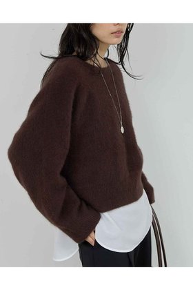 【ガリャルダガランテ/GALLARDAGALANTE】 ファーボートネックプルオーバー人気、トレンドファッション・服の通販 founy(ファニー) ファッション Fashion レディースファッション Fashion for Women トップス・カットソー Cut & Sew Tops ニット Knit Tops & Sweaters カジュアルプルオーバー・ニットトップス Pullovers & Knit Tops / Casual Pullovers おすすめ Recommended / Our Picks サロペット Overalls, Salopette 新作・新入荷 New Arrivals / New In |ID:prp329100004703583