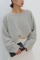 【ガリャルダガランテ/GALLARDAGALANTE】のファーボートネックプルオーバー 人気、トレンドファッション・服の通販 founy(ファニー) ファッション Fashion レディースファッション Fashion for Women トップス・カットソー Cut & Sew Tops ニット Knit Tops & Sweaters カジュアルプルオーバー・ニットトップス Pullovers & Knit Tops / Casual Pullovers おすすめ Recommended / Our Picks サロペット Overalls, Salopette thumbnail ライトグレー|ID: prp329100004703583 ipo3291000000034377087