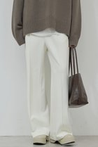 【ガリャルダガランテ/GALLARDAGALANTE】のポンチスラックス 人気、トレンドファッション・服の通販 founy(ファニー) ファッション Fashion レディースファッション Fashion for Women パンツ Pants & Trousers ストレート Straight, Straight Cut スラックス Slacks, Dress Pants セットアップ Set-Up, Coordinated Outfit デニム Denim, Jeans Material 新作・新入荷 New Arrivals / New In 楽ちん Easy Fit, Comfortable thumbnail オフホワイト|ID: prp329100004703584 ipo3291000000033965502