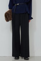 【ガリャルダガランテ/GALLARDAGALANTE】のポンチスラックス 人気、トレンドファッション・服の通販 founy(ファニー) ファッション Fashion レディースファッション Fashion for Women パンツ Pants & Trousers ストレート Straight, Straight Cut スラックス Slacks, Dress Pants セットアップ Set-Up, Coordinated Outfit デニム Denim, Jeans Material 新作・新入荷 New Arrivals / New In 楽ちん Easy Fit, Comfortable thumbnail ブラック|ID: prp329100004703584 ipo3291000000033965503