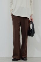 【ガリャルダガランテ/GALLARDAGALANTE】のポンチスラックス 人気、トレンドファッション・服の通販 founy(ファニー) ファッション Fashion レディースファッション Fashion for Women パンツ Pants & Trousers ストレート Straight, Straight Cut スラックス Slacks, Dress Pants セットアップ Set-Up, Coordinated Outfit デニム Denim, Jeans Material 新作・新入荷 New Arrivals / New In 楽ちん Easy Fit, Comfortable thumbnail ブラウン|ID: prp329100004703584 ipo3291000000033965504
