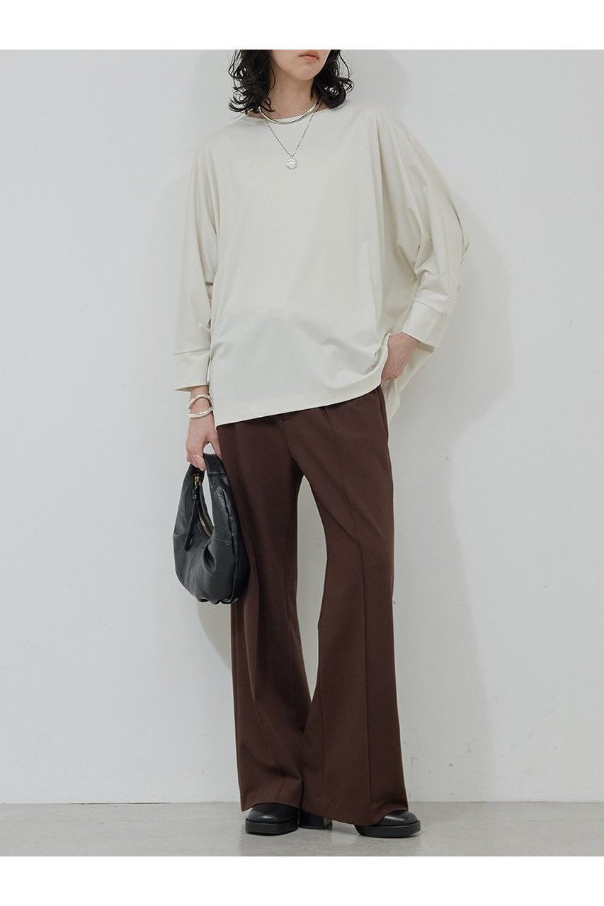 【ガリャルダガランテ/GALLARDAGALANTE】のポンチスラックス 人気、トレンドファッション・服の通販 founy(ファニー) 　ファッション　Fashion　レディースファッション　Fashion for Women　パンツ　Pants & Trousers　ストレート　Straight, Straight Cut　スラックス　Slacks, Dress Pants　セットアップ　Set-Up, Coordinated Outfit　デニム　Denim, Jeans Material　新作・新入荷　New Arrivals / New In　楽ちん　Easy Fit, Comfortable　other-2|ID: prp329100004703584 ipo3291000000033965505