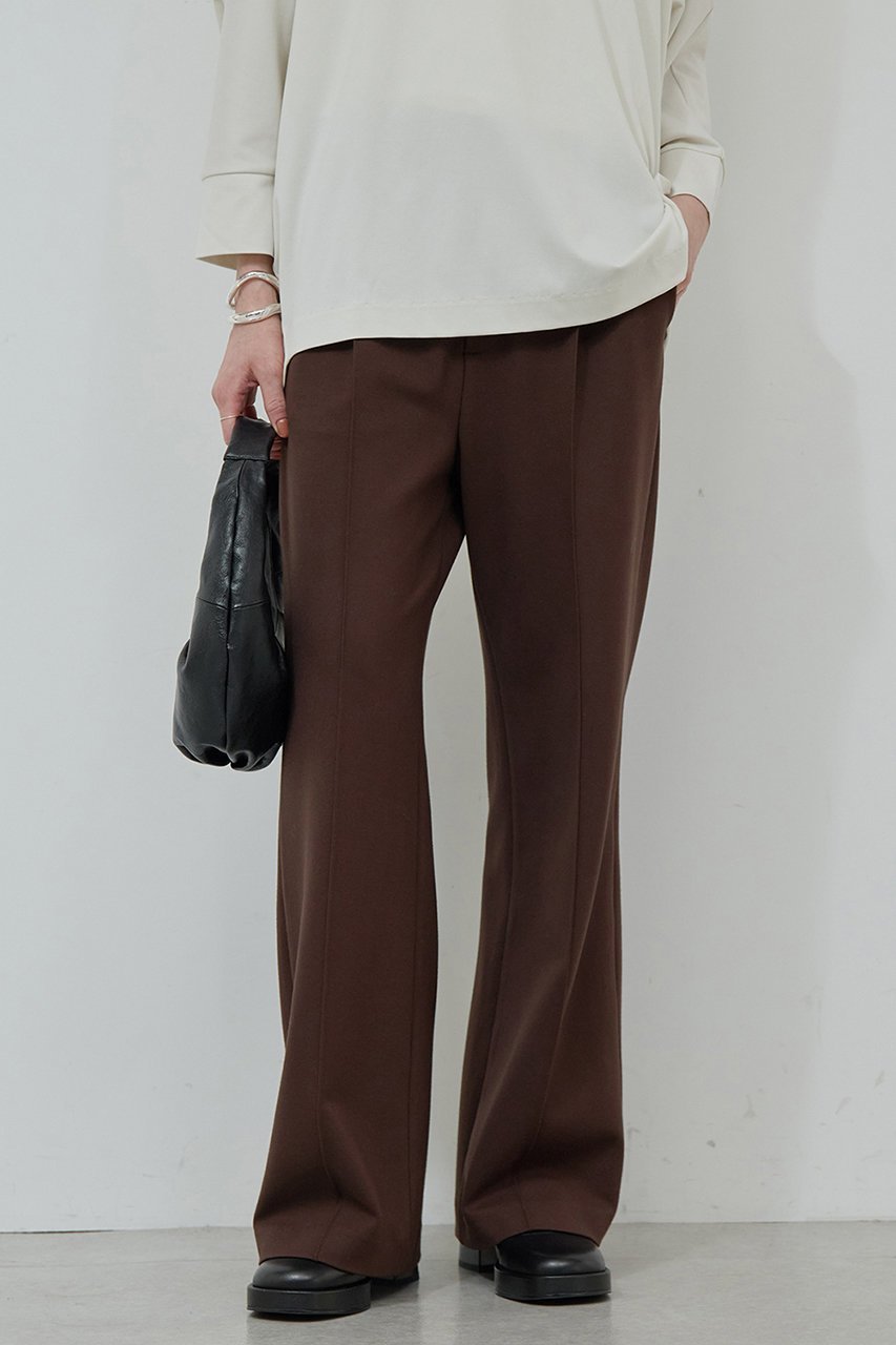 【ガリャルダガランテ/GALLARDAGALANTE】のポンチスラックス 人気、トレンドファッション・服の通販 founy(ファニー) 　ファッション　Fashion　レディースファッション　Fashion for Women　パンツ　Pants & Trousers　ストレート　Straight, Straight Cut　スラックス　Slacks, Dress Pants　セットアップ　Set-Up, Coordinated Outfit　デニム　Denim, Jeans Material　新作・新入荷　New Arrivals / New In　楽ちん　Easy Fit, Comfortable　other-4|ID: prp329100004703584 ipo3291000000033965507