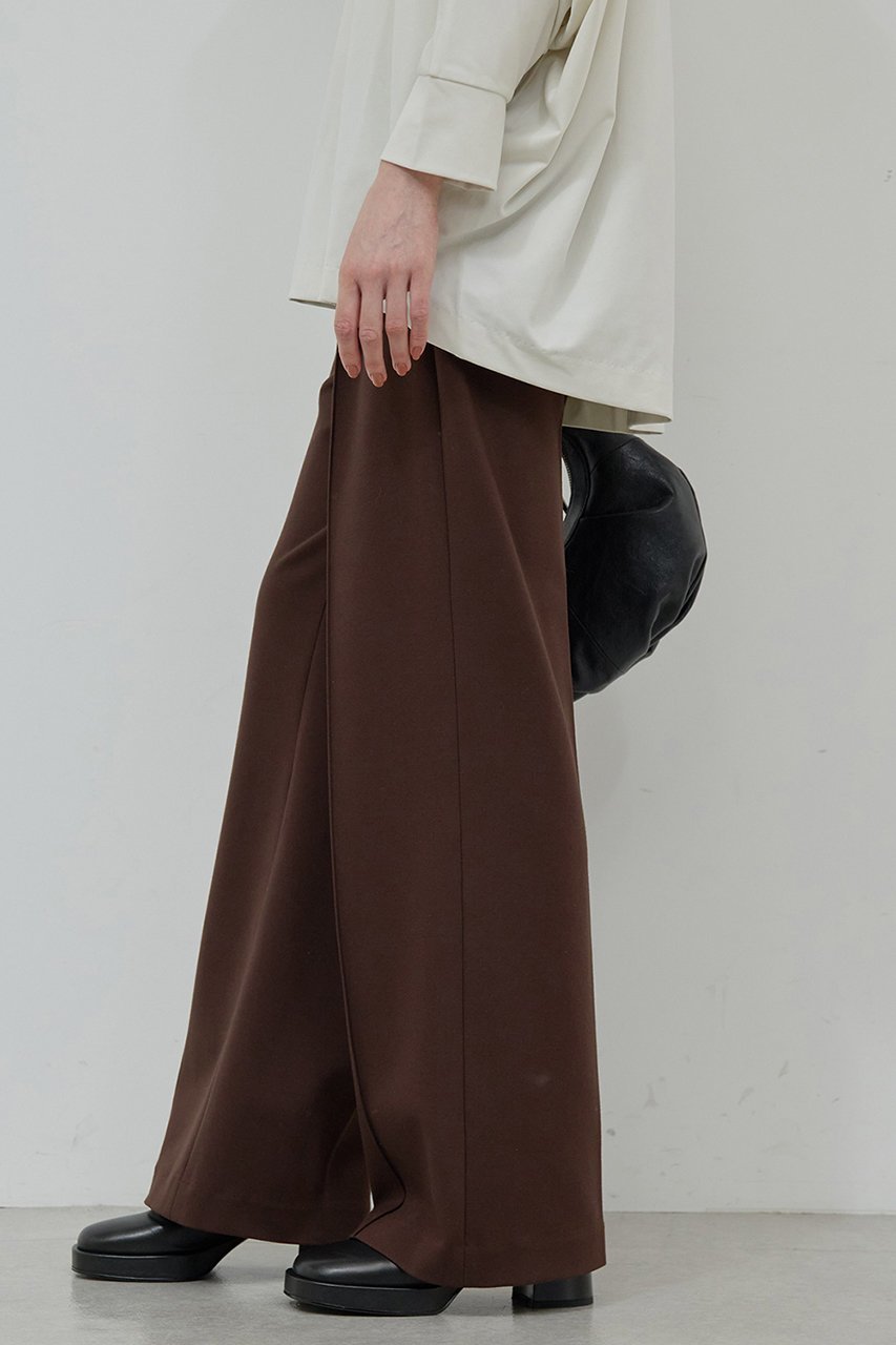 【ガリャルダガランテ/GALLARDAGALANTE】のポンチスラックス 人気、トレンドファッション・服の通販 founy(ファニー) 　ファッション　Fashion　レディースファッション　Fashion for Women　パンツ　Pants & Trousers　ストレート　Straight, Straight Cut　スラックス　Slacks, Dress Pants　セットアップ　Set-Up, Coordinated Outfit　デニム　Denim, Jeans Material　新作・新入荷　New Arrivals / New In　楽ちん　Easy Fit, Comfortable　other-5|ID: prp329100004703584 ipo3291000000033965508