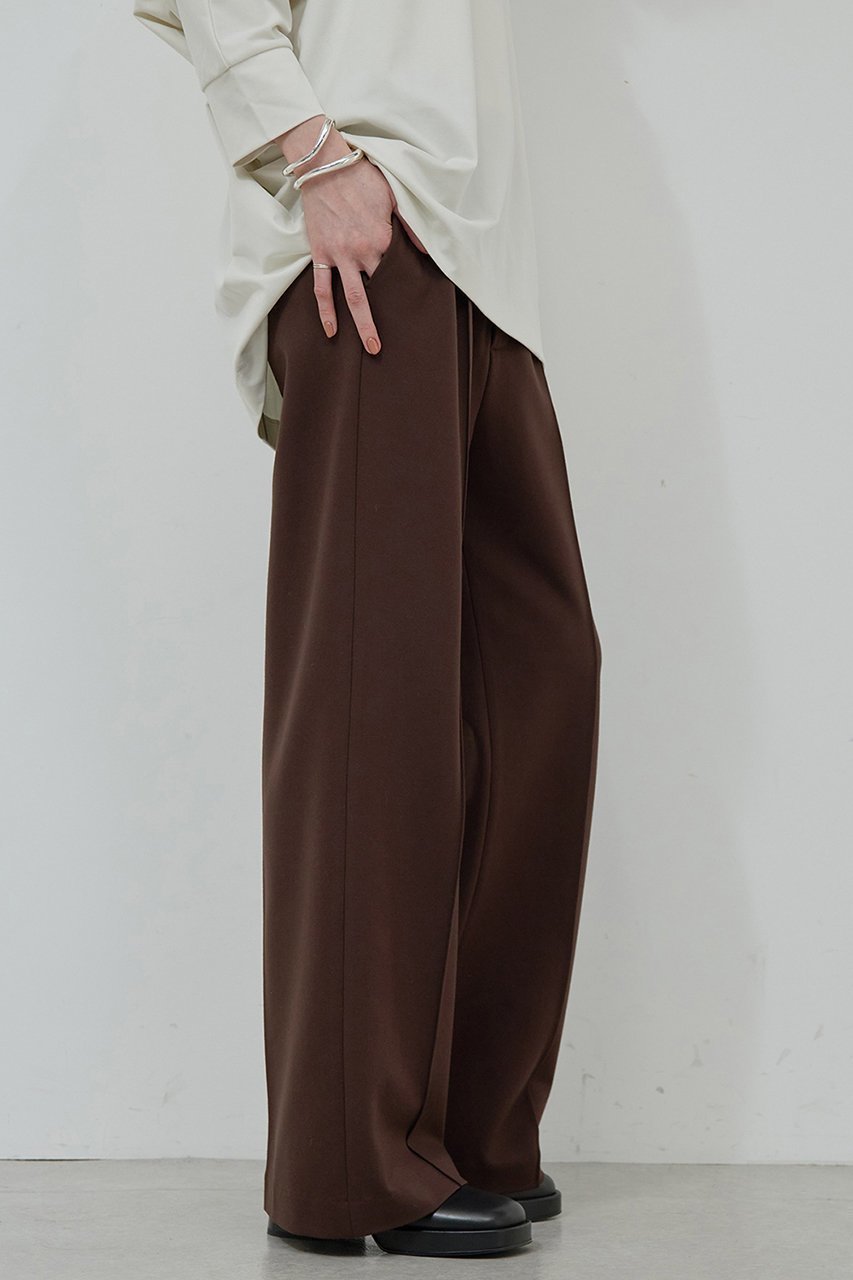 【ガリャルダガランテ/GALLARDAGALANTE】のポンチスラックス 人気、トレンドファッション・服の通販 founy(ファニー) 　ファッション　Fashion　レディースファッション　Fashion for Women　パンツ　Pants & Trousers　ストレート　Straight, Straight Cut　スラックス　Slacks, Dress Pants　セットアップ　Set-Up, Coordinated Outfit　デニム　Denim, Jeans Material　新作・新入荷　New Arrivals / New In　楽ちん　Easy Fit, Comfortable　other-6|ID: prp329100004703584 ipo3291000000033965509