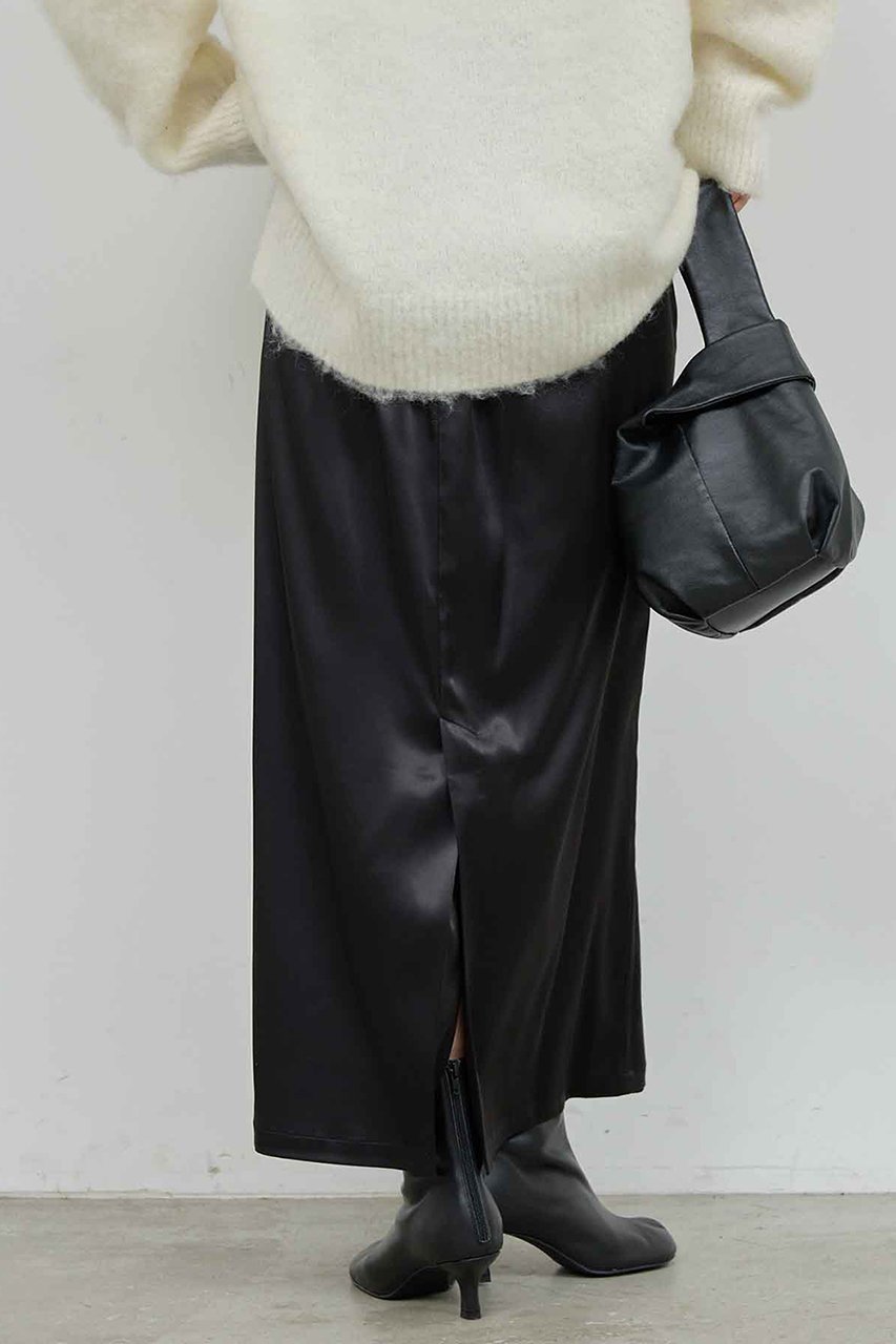 【ガリャルダガランテ/GALLARDAGALANTE】のストレッチサテンタイトスカート 人気、トレンドファッション・服の通販 founy(ファニー) 　ファッション　Fashion　レディースファッション　Fashion for Women　スカート　Skirts　ロングスカート　Long Skirts / Maxi & Midi Skirts　サテン　Satin, Glossy Fabric　ストレッチ　Stretch, Stretchy Fabric　ポケット　Pocket, Pocket Detail　ロング　Long, Long-Length　A/W・秋冬　Autumn/Winter　other-6|ID: prp329100004703585 ipo3291000000035630696