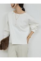 【ガリャルダガランテ/GALLARDAGALANTE】のボートネックスウェット 人気、トレンドファッション・服の通販 founy(ファニー) ファッション Fashion レディースファッション Fashion for Women トップス・カットソー Cut & Sew Tops シャツ・ブラウス・オフィスカジュアル Elegant Blouses & Button-Ups レディースパーカー・カジュアルフーディー Casual Hoodies & Sweatshirts ロングTシャツ・Tシャツ Longline T-Shirts & Tees スウェット・クルーネックトップス Sweatshirts & Crewnecks / Relaxed Fit Sweat Tops カットソー・ベーシックTシャツ Cut-and-Sewn Tops / Stretch Tees & Basics おすすめ Recommended / Our Picks ショルダー Shoulder, Shoulder Strap スウェット / スエット Sweatshirt, Sweatwear デコルテ Décolleté, Neckline 新作・新入荷 New Arrivals / New In |ID:prp329100004703586