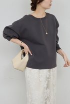 【ガリャルダガランテ/GALLARDAGALANTE】のボートネックスウェット 人気、トレンドファッション・服の通販 founy(ファニー) ファッション Fashion レディースファッション Fashion for Women トップス・カットソー Cut & Sew Tops シャツ・ブラウス・オフィスカジュアル Elegant Blouses & Button-Ups レディースパーカー・カジュアルフーディー Casual Hoodies & Sweatshirts ロングTシャツ・Tシャツ Longline T-Shirts & Tees スウェット・クルーネックトップス Sweatshirts & Crewnecks / Relaxed Fit Sweat Tops カットソー・ベーシックTシャツ Cut-and-Sewn Tops / Stretch Tees & Basics おすすめ Recommended / Our Picks ショルダー Shoulder, Shoulder Strap スウェット / スエット Sweatshirt, Sweatwear スリーブ Sleeve, Long Sleeve / Short Sleeve デコルテ Décolleté, Neckline ロング Long, Long-Length thumbnail ブラウン|ID: prp329100004703586 ipo3291000000035460798