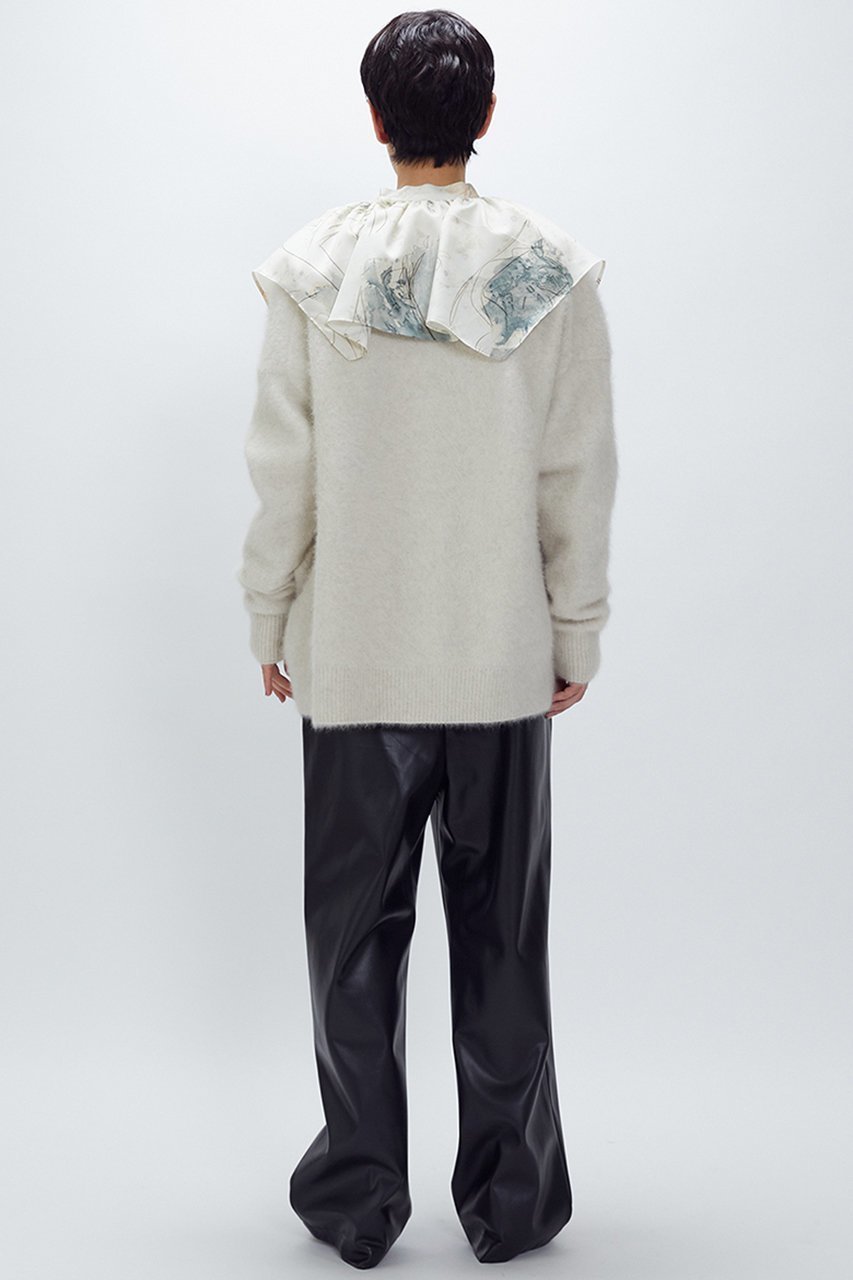 【プルミエ アロンディスモン/1er Arrondissement】のフェイクレザーパンツ 人気、トレンドファッション・服の通販 founy(ファニー) 　ファッション　Fashion　レディースファッション　Fashion for Women　パンツ　Pants & Trousers　ストレート　Straight, Straight Cut　スピンドル　Spindle, Drawcord　フェイクレザー　Faux Leather, PU Leather　リラックス　Relax, Relaxed Fit　新作・新入荷　New Arrivals / New In　other-5|ID: prp329100004703590 ipo3291000000033965564