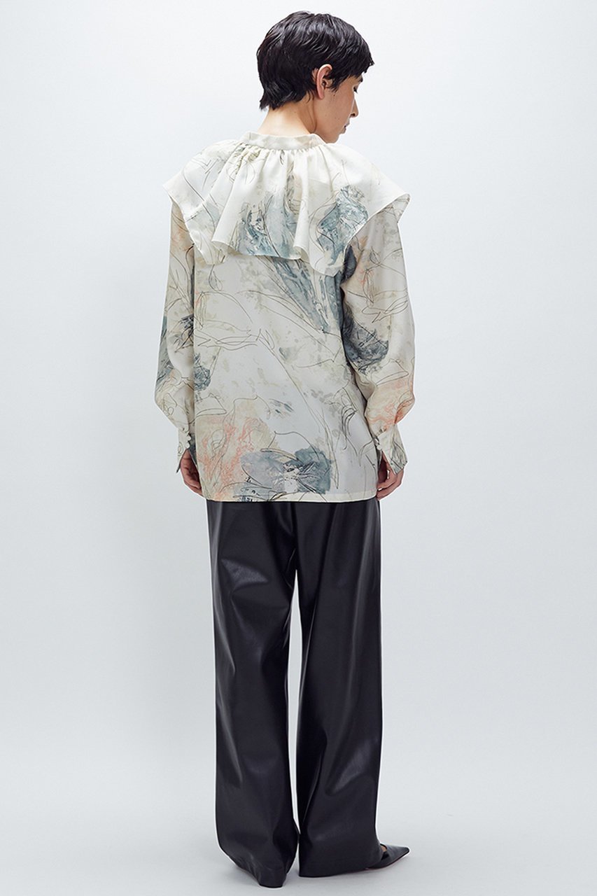 【プルミエ アロンディスモン/1er Arrondissement】のフェイクレザーパンツ 人気、トレンドファッション・服の通販 founy(ファニー) ファッション Fashion レディースファッション Fashion for Women パンツ Pants & Trousers ストレート Straight, Straight Cut スピンドル Spindle, Drawcord フェイクレザー Faux Leather, PU Leather リラックス Relax, Relaxed Fit 再入荷 Restock / Back in Stock other-6|ID: prp329100004703590 ipo3291000000035903408