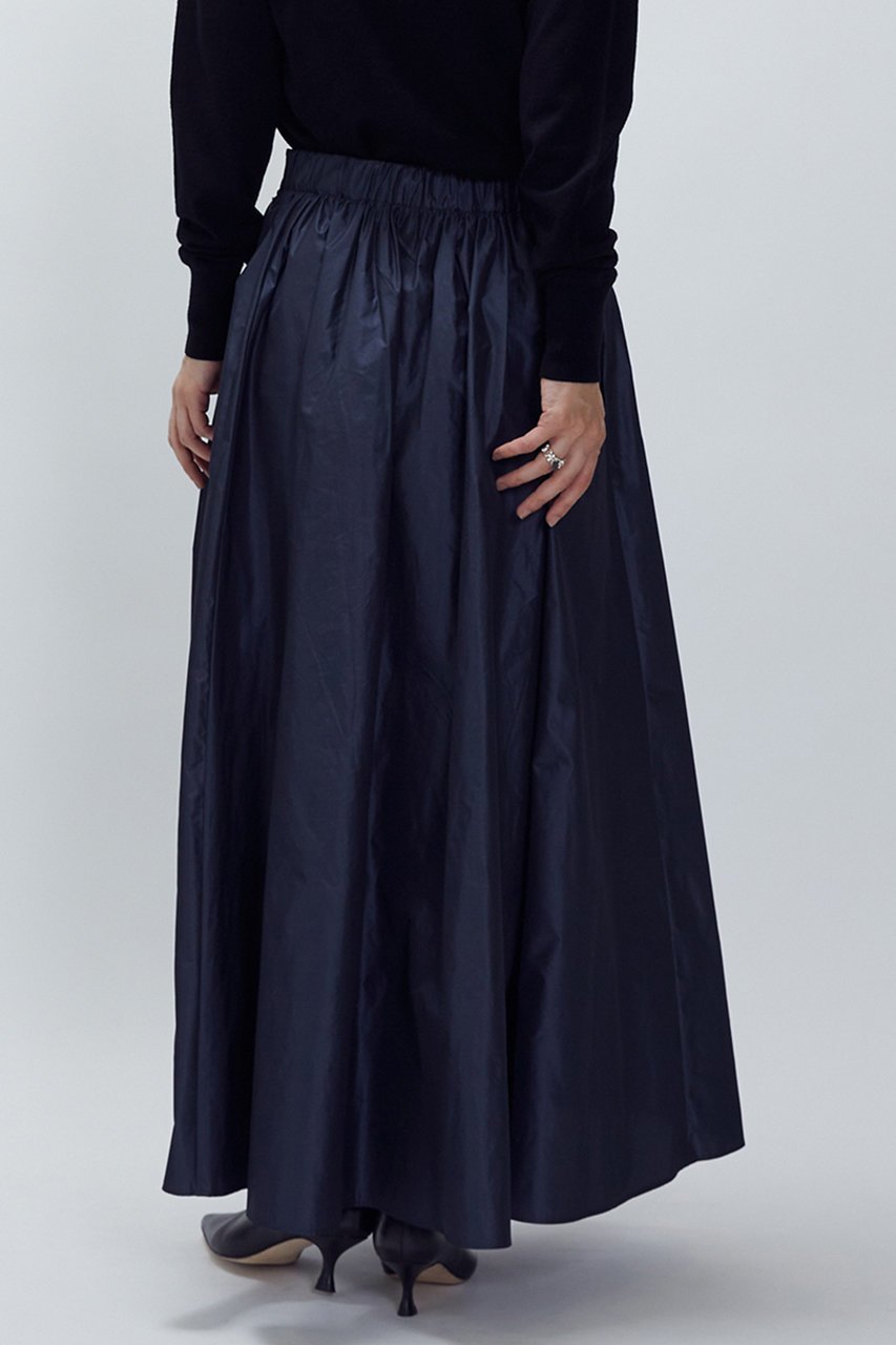 【プルミエ アロンディスモン/1er Arrondissement】のタフタスカート 人気、トレンドファッション・服の通販 founy(ファニー) 　ファッション　Fashion　レディースファッション　Fashion for Women　スカート　Skirts　ロングスカート　Long Skirts / Maxi & Midi Skirts　ギャザー　Gathered, Ruffled　シルク　Silk, 100% Silk　タフタ　Taffeta, Structured Fabric　ロング　Long, Long-Length　エレガント 上品　Elegant　再入荷　Restock / Back in Stock　other-3|ID: prp329100004703591 ipo3291000000035504442
