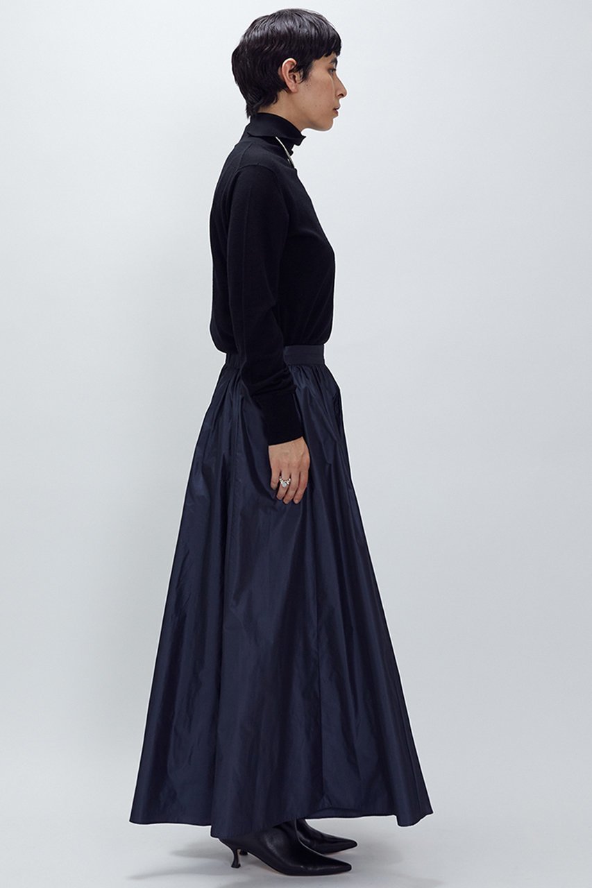 【プルミエ アロンディスモン/1er Arrondissement】のタフタスカート 人気、トレンドファッション・服の通販 founy(ファニー) 　ファッション　Fashion　レディースファッション　Fashion for Women　スカート　Skirts　ロングスカート　Long Skirts / Maxi & Midi Skirts　ギャザー　Gathered, Ruffled　シルク　Silk, 100% Silk　タフタ　Taffeta, Structured Fabric　ロング　Long, Long-Length　エレガント 上品　Elegant　再入荷　Restock / Back in Stock　other-8|ID: prp329100004703591 ipo3291000000035504448