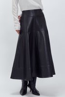 【プルミエ アロンディスモン/1er Arrondissement】のフェイクレザースカート 人気、トレンドファッション・服の通販 founy(ファニー) ファッション Fashion レディースファッション Fashion for Women スカート Skirts ロングスカート Long Skirts / Maxi & Midi Skirts フェイクレザー Faux Leather, PU Leather フレア Flare, Flared ブルゾン Blouson, Bomber Jacket ロング Long, Long-Length 新作・新入荷 New Arrivals / New In |ID:prp329100004703592
