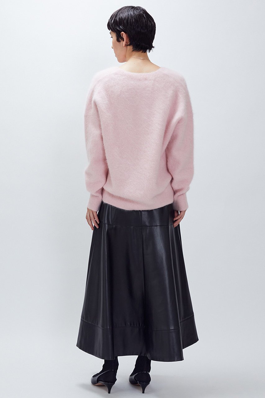 【プルミエ アロンディスモン/1er Arrondissement】のフェイクレザースカート 人気、トレンドファッション・服の通販 founy(ファニー) 　ファッション　Fashion　レディースファッション　Fashion for Women　スカート　Skirts　ロングスカート　Long Skirts / Maxi & Midi Skirts　フェイクレザー　Faux Leather, PU Leather　フレア　Flare, Flared　ブルゾン　Blouson, Bomber Jacket　ロング　Long, Long-Length　再入荷　Restock / Back in Stock　other-8|ID: prp329100004703592 ipo3291000000035563911