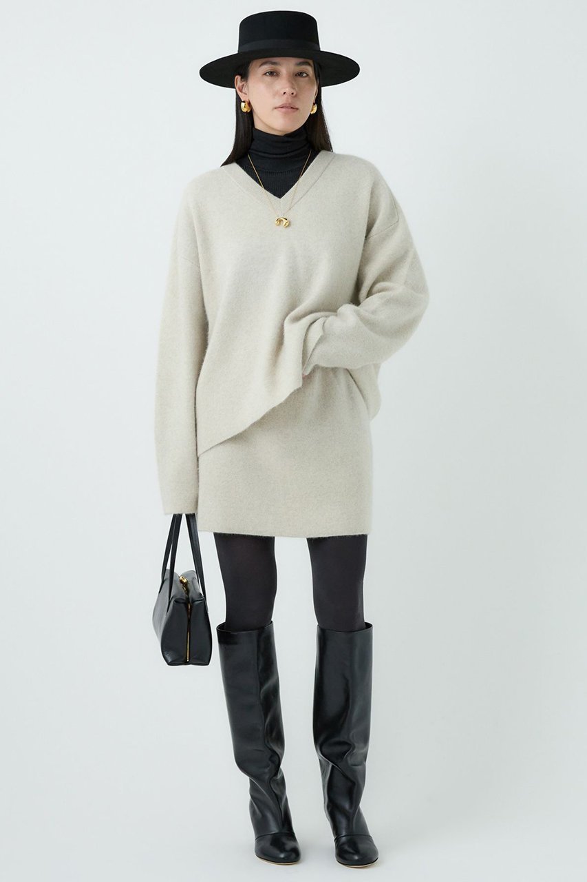 【カオス/Chaos】のリネーレリバーニットプルオーバー 人気、トレンドファッション・服の通販 founy(ファニー) 　ファッション　Fashion　レディースファッション　Fashion for Women　トップス・カットソー　Cut & Sew Tops　ニット　Knit Tops & Sweaters　カジュアルプルオーバー・ニットトップス　Pullovers & Knit Tops / Casual Pullovers　ストレッチ　Stretch, Stretchy Fabric　パターン　Pattern, Design Print　フェミニン　Feminine, Girly　フロント　Front, Front Design　新作・新入荷　New Arrivals / New In　other-2|ID: prp329100004703593 ipo3291000000033965588