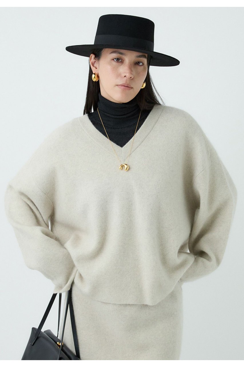 【カオス/Chaos】のリネーレリバーニットプルオーバー 人気、トレンドファッション・服の通販 founy(ファニー) 　ファッション　Fashion　レディースファッション　Fashion for Women　トップス・カットソー　Cut & Sew Tops　ニット　Knit Tops & Sweaters　カジュアルプルオーバー・ニットトップス　Pullovers & Knit Tops / Casual Pullovers　ストレッチ　Stretch, Stretchy Fabric　パターン　Pattern, Design Print　フェミニン　Feminine, Girly　フロント　Front, Front Design　新作・新入荷　New Arrivals / New In　other-4|ID: prp329100004703593 ipo3291000000033965590