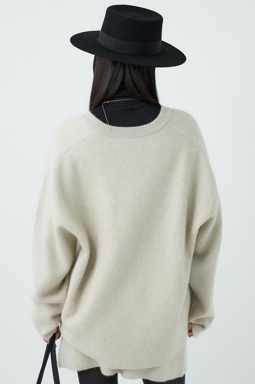 【カオス/Chaos】のリネーレリバーニットプルオーバー 人気、トレンドファッション・服の通販 founy(ファニー) 　ファッション　Fashion　レディースファッション　Fashion for Women　トップス・カットソー　Cut & Sew Tops　ニット　Knit Tops & Sweaters　カジュアルプルオーバー・ニットトップス　Pullovers & Knit Tops / Casual Pullovers　ストレッチ　Stretch, Stretchy Fabric　パターン　Pattern, Design Print　フェミニン　Feminine, Girly　フロント　Front, Front Design　other-6|ID: prp329100004703593 ipo3291000000035563925