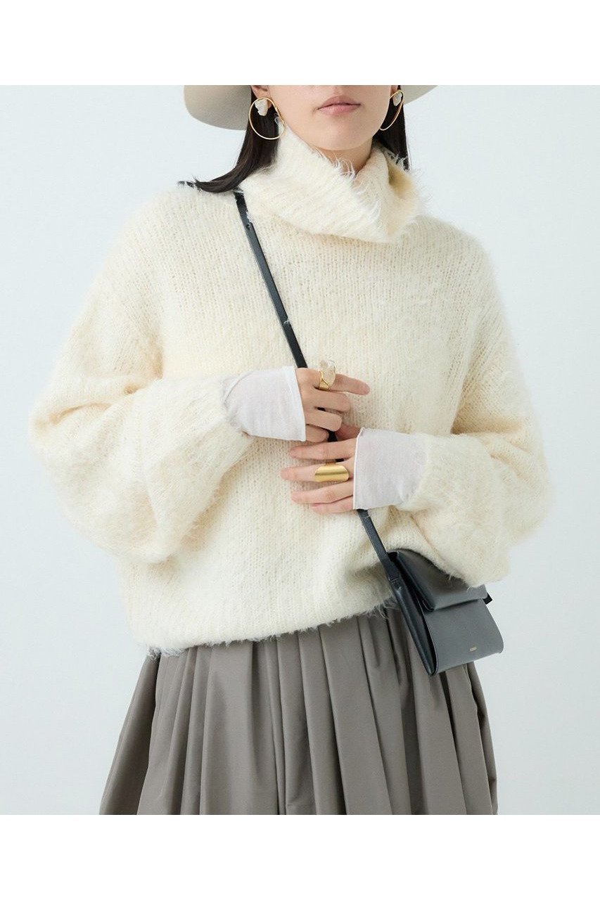 【カオス/Chaos】のシルファータートルニット 人気、トレンドファッション・服の通販 founy(ファニー) 　ファッション　Fashion　レディースファッション　Fashion for Women　トップス・カットソー　Cut & Sew Tops　ニット　Knit Tops & Sweaters　カジュアルプルオーバー・ニットトップス　Pullovers & Knit Tops / Casual Pullovers　おすすめ　Recommended / Our Picks　シルク　Silk, 100% Silk　シンプル　Simple, Minimal　タートル　Turtleneck, Turtle Collar　ループ　Loop, Loop Knit　新作・新入荷　New Arrivals / New In　秋　Autumn　 other-1|ID: prp329100004703594 ipo3291000000033965595