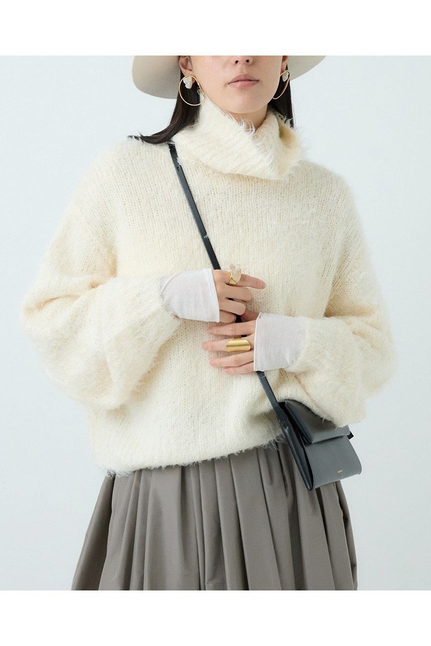【カオス/Chaos】のシルファータートルニット インテリア・キッズ・メンズ・レディースファッション・服の通販 founy(ファニー) 　ファッション　Fashion　レディースファッション　Fashion for Women　トップス・カットソー　Cut & Sew Tops　ニット　Knit Tops & Sweaters　カジュアルプルオーバー・ニットトップス　Pullovers & Knit Tops / Casual Pullovers　おすすめ　Recommended / Our Picks　シルク　Silk, 100% Silk　シンプル　Simple, Minimal　タートル　Turtleneck, Turtle Collar　ループ　Loop, Loop Knit　新作・新入荷　New Arrivals / New In　秋　Autumn　アイボリー|ID: prp329100004703594 ipo3291000000033965596
