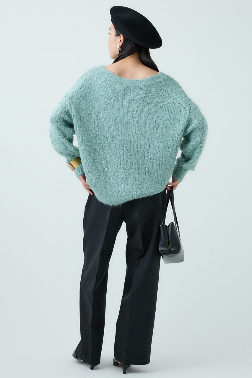 【カオス/Chaos】のシルファーVネックニット 人気、トレンドファッション・服の通販 founy(ファニー) 　ファッション　Fashion　レディースファッション　Fashion for Women　トップス・カットソー　Cut & Sew Tops　ニット　Knit Tops & Sweaters　カジュアルプルオーバー・ニットトップス　Pullovers & Knit Tops / Casual Pullovers　Vネックトップス　V-Neck Tops / V-Cut Neckline Shirts　おすすめ　Recommended / Our Picks　シルク　Silk, 100% Silk　シンプル　Simple, Minimal　ループ　Loop, Loop Knit　新作・新入荷　New Arrivals / New In　秋　Autumn　other-4|ID: prp329100004703595 ipo3291000000033965609