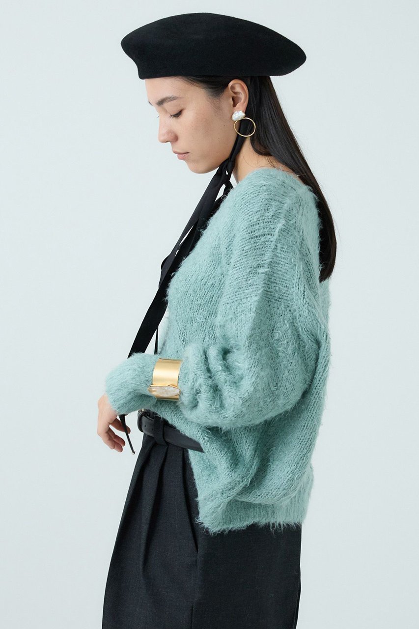 【カオス/Chaos】のシルファーVネックニット 人気、トレンドファッション・服の通販 founy(ファニー) 　ファッション　Fashion　レディースファッション　Fashion for Women　トップス・カットソー　Cut & Sew Tops　ニット　Knit Tops & Sweaters　カジュアルプルオーバー・ニットトップス　Pullovers & Knit Tops / Casual Pullovers　Vネックトップス　V-Neck Tops / V-Cut Neckline Shirts　おすすめ　Recommended / Our Picks　シルク　Silk, 100% Silk　シンプル　Simple, Minimal　ループ　Loop, Loop Knit　新作・新入荷　New Arrivals / New In　秋　Autumn　other-7|ID: prp329100004703595 ipo3291000000033965612
