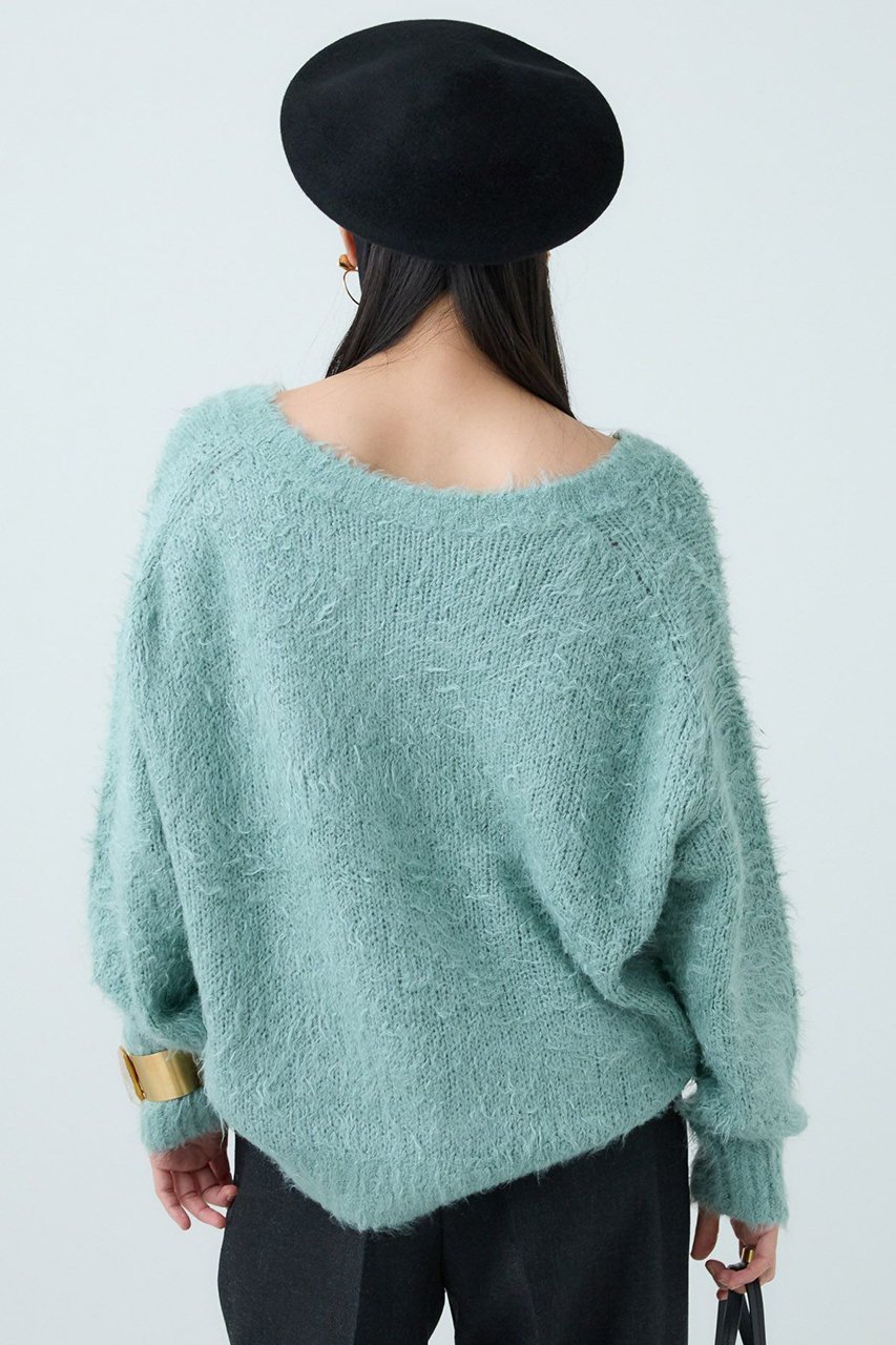 【カオス/Chaos】のシルファーVネックニット 人気、トレンドファッション・服の通販 founy(ファニー) 　ファッション　Fashion　レディースファッション　Fashion for Women　トップス・カットソー　Cut & Sew Tops　ニット　Knit Tops & Sweaters　カジュアルプルオーバー・ニットトップス　Pullovers & Knit Tops / Casual Pullovers　Vネックトップス　V-Neck Tops / V-Cut Neckline Shirts　おすすめ　Recommended / Our Picks　シルク　Silk, 100% Silk　シンプル　Simple, Minimal　ループ　Loop, Loop Knit　新作・新入荷　New Arrivals / New In　秋　Autumn　other-8|ID: prp329100004703595 ipo3291000000033965613