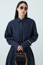 【カオス/Chaos】のラウノシャツブラウス ダークネイビー|ID: prp329100004703597 ipo3291000000035907641