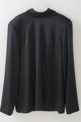 【ハー/HER.】 【9/25 12:00販売開始】サテンドレープブラウス人気、トレンドファッション・服の通販 founy(ファニー) ファッション Fashion レディースファッション Fashion for Women トップス・カットソー Cut & Sew Tops シャツ・ブラウス・オフィスカジュアル Elegant Blouses & Button-Ups サテン Satin, Glossy Fabric スリーブ Sleeve, Long Sleeve / Short Sleeve ドレープ Drape, Draping Fabric フロント Front, Front Design ロング Long, Long-Length 新作・新入荷 New Arrivals / New In |ID:prp329100004704547