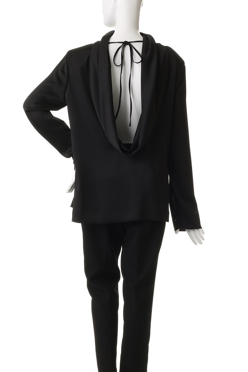 【ハー/HER.】のサテンドレープブラウス 人気、トレンドファッション・服の通販 founy(ファニー) ファッション Fashion レディースファッション Fashion for Women トップス・カットソー Cut & Sew Tops シャツ・ブラウス・オフィスカジュアル Elegant Blouses & Button-Ups サテン Satin, Glossy Fabric スリーブ Sleeve, Long Sleeve / Short Sleeve ドレープ Drape, Draping Fabric フロント Front, Front Design ロング Long, Long-Length other-7|ID: prp329100004704547 ipo3291000000034068930