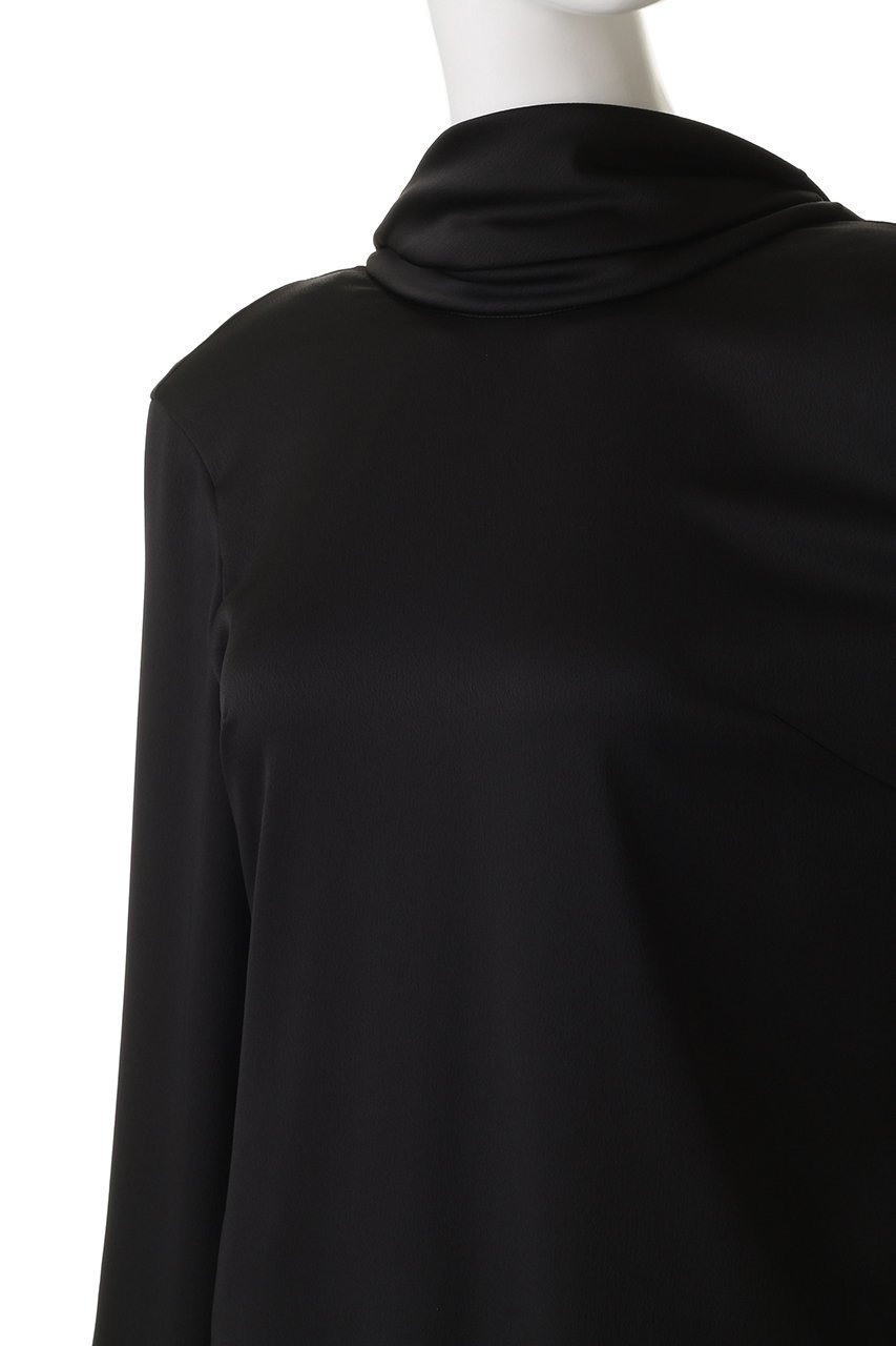 【ハー/HER.】のサテンドレープブラウス 人気、トレンドファッション・服の通販 founy(ファニー) ファッション Fashion レディースファッション Fashion for Women トップス・カットソー Cut & Sew Tops シャツ・ブラウス・オフィスカジュアル Elegant Blouses & Button-Ups サテン Satin, Glossy Fabric スリーブ Sleeve, Long Sleeve / Short Sleeve ドレープ Drape, Draping Fabric フロント Front, Front Design ロング Long, Long-Length other-8|ID: prp329100004704547 ipo3291000000034068932