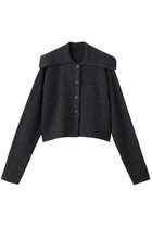 【ハー/HER.】のカラーニットカーディガン チャコールグレー|ID: prp329100004704549 ipo3291000000036204842