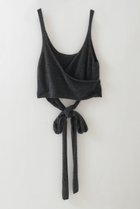【ハー/HER.】の【9/25 12:00販売開始】カシュクールニット チャコールグレー|ID:prp329100004704550