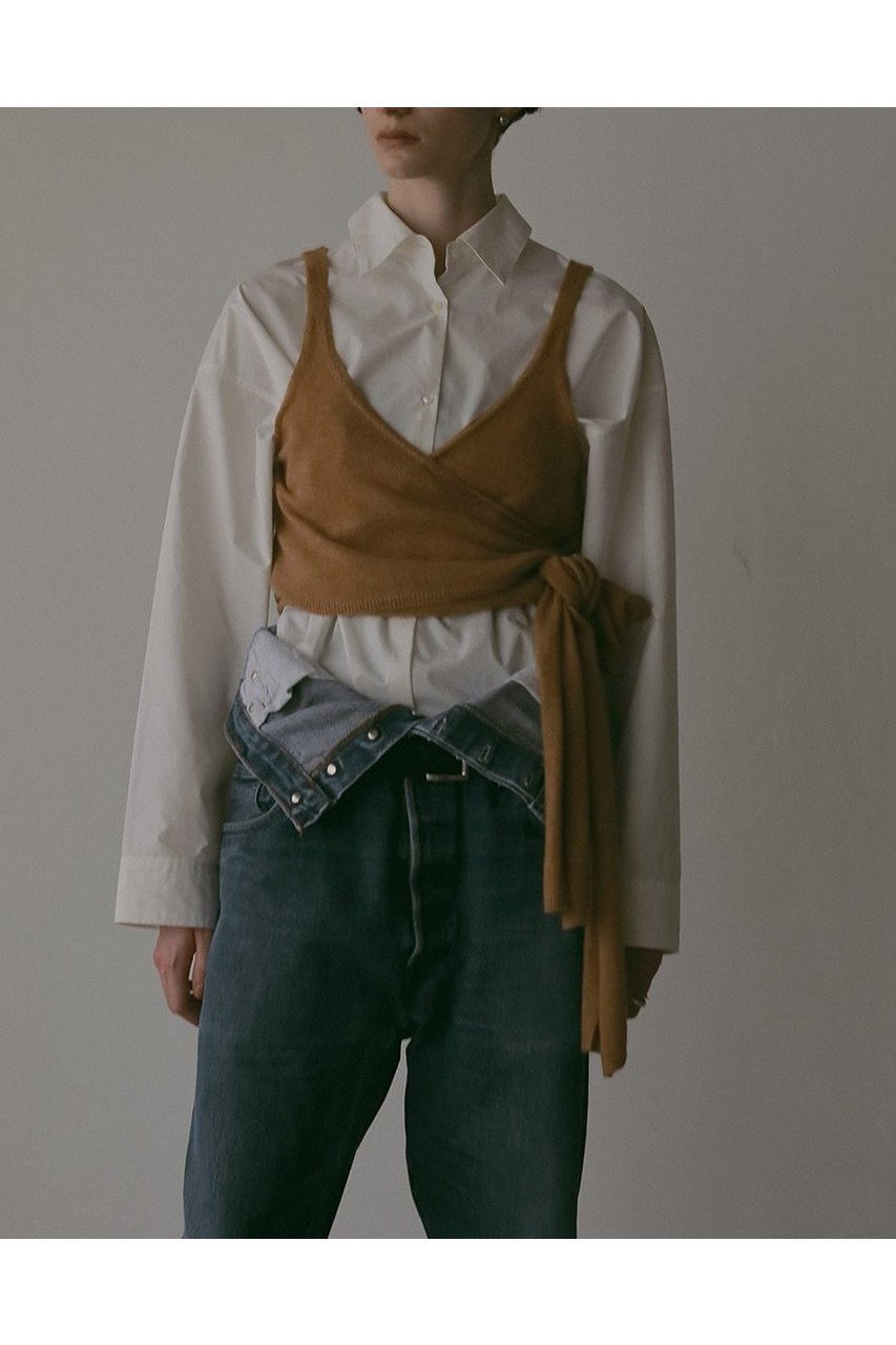 【ハー/HER.】の【9/25 12:00販売開始】カシュクールニット 人気、トレンドファッション・服の通販 founy(ファニー) 　ファッション　Fashion　レディースファッション　Fashion for Women　トップス・カットソー　Cut & Sew Tops　ニット　Knit Tops & Sweaters　カジュアルプルオーバー・ニットトップス　Pullovers & Knit Tops / Casual Pullovers　おすすめ　Recommended / Our Picks　カットソー　Cut and Sewn Top　カーディガン　Cardigan, Knitwear　セットアップ　Set-Up, Coordinated Outfit　冬　Winter / This Winter　夏　Summer　新作・新入荷　New Arrivals / New In　秋　Autumn　other-8|ID: prp329100004704550 ipo3291000000033973385