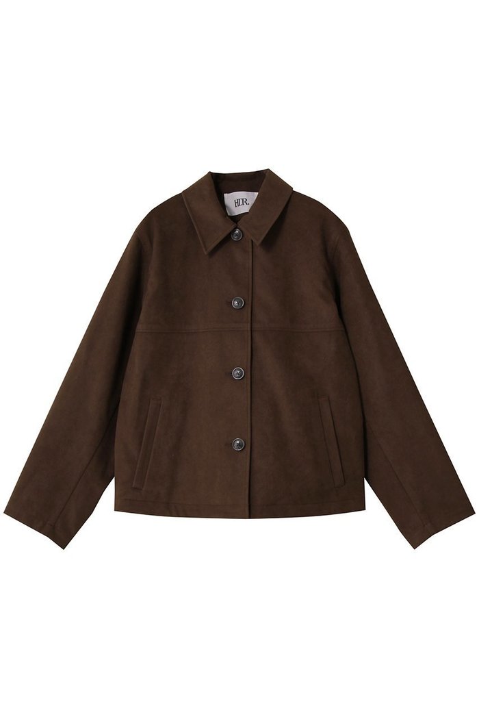 【ハー/HER.】のフェイクスエードジャケット インテリア・キッズ・メンズ・レディースファッション・服の通販 founy(ファニー) https://founy.com/ ファッション Fashion レディースファッション Fashion for Women アウター Coat / Outerwear Collection レディースジャケット・軽アウター Jackets ジャケット Jacket, Outerwear ボトム Bottoms, Lower Wear 秋 Autumn |ID: prp329100004704551 ipo3291000000036128922