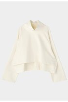 【ル フィル/LE PHIL】のハイネッククロプドプルオーバー 人気、トレンドファッション・服の通販 founy(ファニー) ファッション Fashion レディースファッション Fashion for Women トップス・カットソー Cut & Sew Tops シャツ・ブラウス・オフィスカジュアル Elegant Blouses & Button-Ups ロングTシャツ・Tシャツ Longline T-Shirts & Tees カジュアルプルオーバー・ニットトップス Pullovers & Knit Tops / Casual Pullovers カットソー・ベーシックTシャツ Cut-and-Sewn Tops / Stretch Tees & Basics インナー Innerwear ショート Short, Short Length スタンダード Standard, Basic スリーブ Sleeve, Long Sleeve / Short Sleeve ハイネック High Neck, Mock Neck バランス Balance, Style Balance ロング Long, Long-Length ワイド Wide, Wide Fit エレガント 上品 Elegant thumbnail ホワイト|ID: prp329100004705547 ipo3291000000034187792