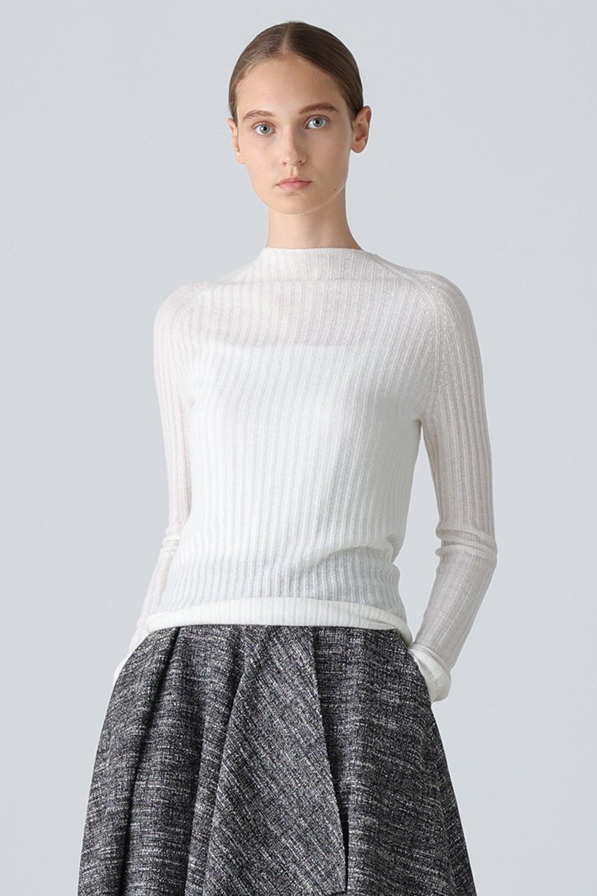 【アドーア/ADORE】のタムヤーンリブニット 人気、トレンドファッション・服の通販 founy(ファニー) 　ファッション　Fashion　レディースファッション　Fashion for Women　トップス・カットソー　Cut & Sew Tops　ニット　Knit Tops & Sweaters　カジュアルプルオーバー・ニットトップス　Pullovers & Knit Tops / Casual Pullovers　インナー　Innerwear　ジャケット　Jacket, Outerwear　ホールガーメント　WholeGarment, Seamless Knit　other-2|ID: prp329100004705551 ipo3291000000035665311