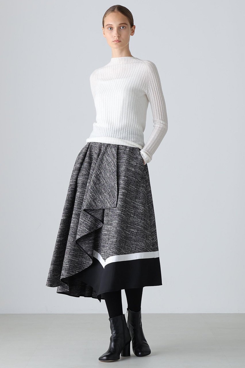 【アドーア/ADORE】のタムヤーンリブニット 人気、トレンドファッション・服の通販 founy(ファニー) 　ファッション　Fashion　レディースファッション　Fashion for Women　トップス・カットソー　Cut & Sew Tops　ニット　Knit Tops & Sweaters　カジュアルプルオーバー・ニットトップス　Pullovers & Knit Tops / Casual Pullovers　インナー　Innerwear　ジャケット　Jacket, Outerwear　ホールガーメント　WholeGarment, Seamless Knit　other-3|ID: prp329100004705551 ipo3291000000035665312