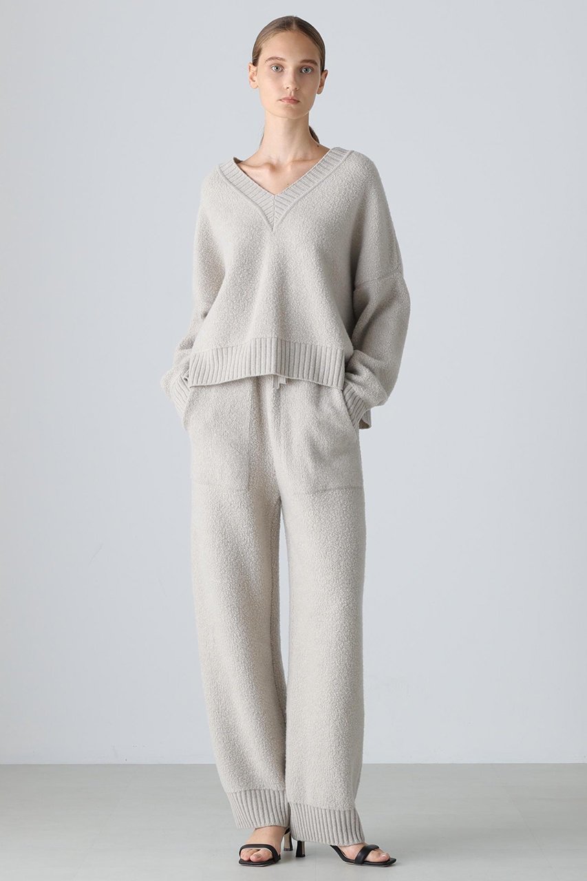 【アドーア/ADORE】のパイルニットパンツ 人気、トレンドファッション・服の通販 founy(ファニー) 　ファッション　Fashion　レディースファッション　Fashion for Women　パンツ　Pants & Trousers　おすすめ　Recommended / Our Picks　セットアップ　Set-Up, Coordinated Outfit　リバーシブル　Reversible, Two-Sided　other-2|ID: prp329100004705553 ipo3291000000036502192