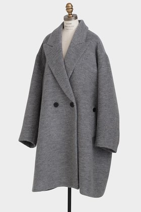 【ヒューエルミュージアム/hueLe Museum】の【hLM】ブークレージャージコート 人気、トレンドファッション・服の通販 founy(ファニー) ファッション Fashion レディースファッション Fashion for Women アウター Coat / Outerwear Collection コート・ロングコート・ピーコート Long Coats, Peacoats & More シンプル Simple, Minimal チェスターコート Chester Coat, Long Coat ループ Loop, Loop Knit ロング Long, Long-Length エレガント 上品 Elegant |ID:prp329100004705555
