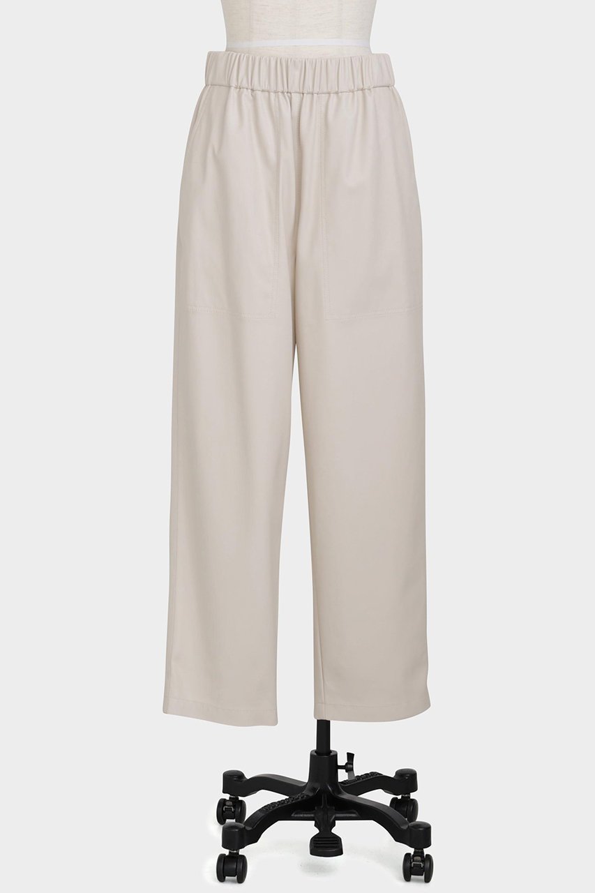 【ヒューエルミュージアム/hueLe Museum】の【hLM】レザーライクパンツ 人気、トレンドファッション・服の通販 founy(ファニー) 　ファッション　Fashion　レディースファッション　Fashion for Women　パンツ　Pants & Trousers　なめらか　Smooth, Silky Texture　スタイリッシュ　Stylish, Fashionable　ストレート　Straight, Straight Cut　トレンド　Trend, Trending Now　エレガント 上品　Elegant　再入荷　Restock / Back in Stock　other-2|ID: prp329100004705558 ipo3291000000035564020