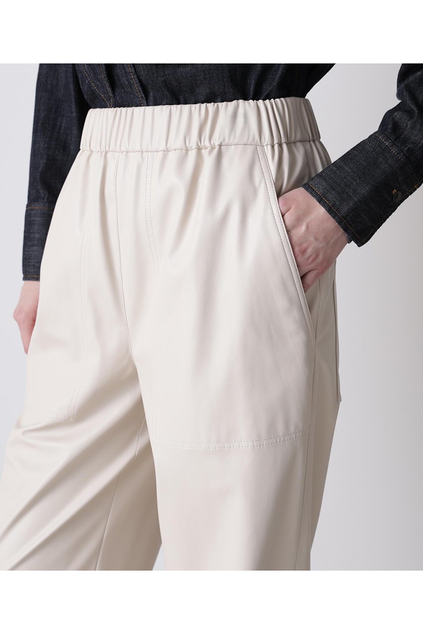 【ヒューエルミュージアム/hueLe Museum】の【hLM】レザーライクパンツ 人気、トレンドファッション・服の通販 founy(ファニー) 　ファッション　Fashion　レディースファッション　Fashion for Women　パンツ　Pants & Trousers　なめらか　Smooth, Silky Texture　スタイリッシュ　Stylish, Fashionable　ストレート　Straight, Straight Cut　トレンド　Trend, Trending Now　エレガント 上品　Elegant　再入荷　Restock / Back in Stock　other-3|ID: prp329100004705558 ipo3291000000035564022