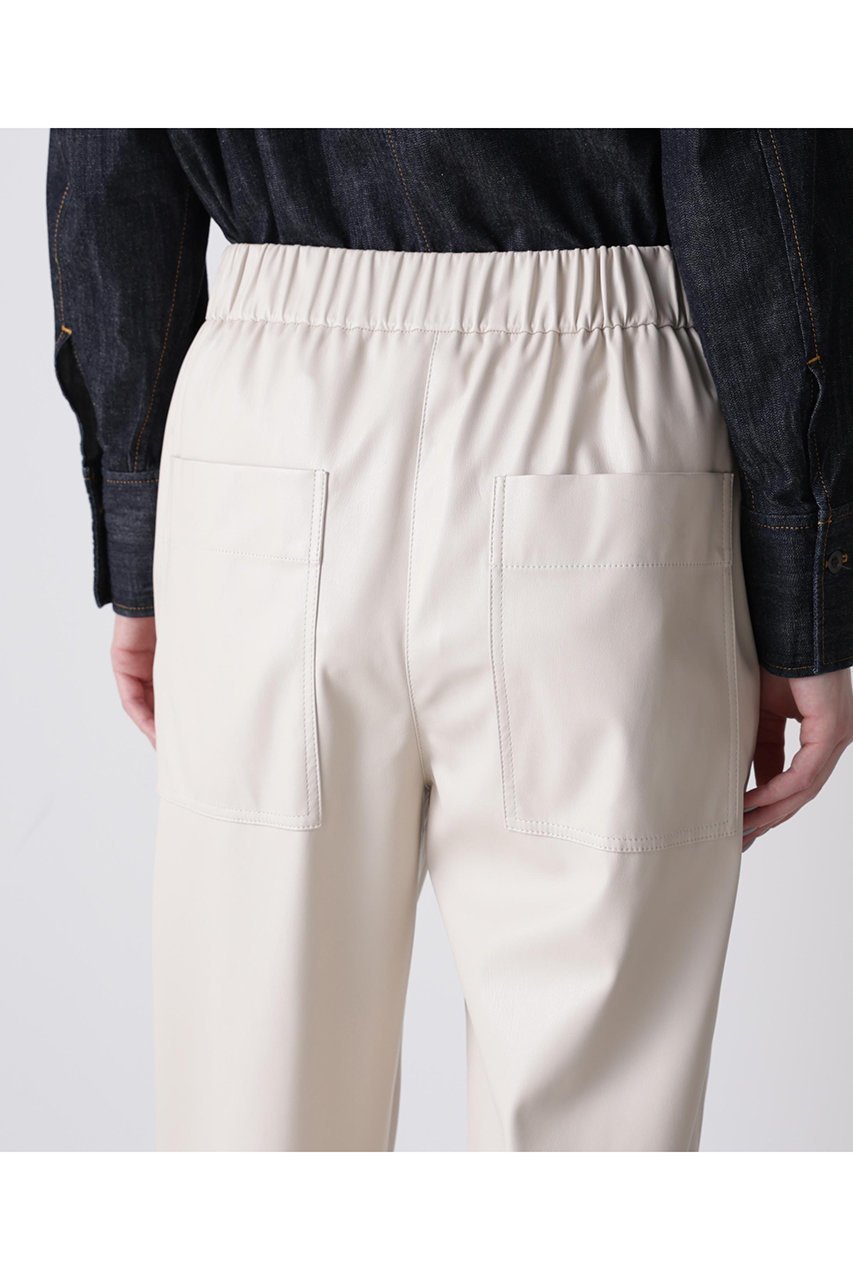 【ヒューエルミュージアム/hueLe Museum】の【hLM】レザーライクパンツ 人気、トレンドファッション・服の通販 founy(ファニー) 　ファッション　Fashion　レディースファッション　Fashion for Women　パンツ　Pants & Trousers　なめらか　Smooth, Silky Texture　スタイリッシュ　Stylish, Fashionable　ストレート　Straight, Straight Cut　トレンド　Trend, Trending Now　エレガント 上品　Elegant　再入荷　Restock / Back in Stock　other-4|ID: prp329100004705558 ipo3291000000035564023