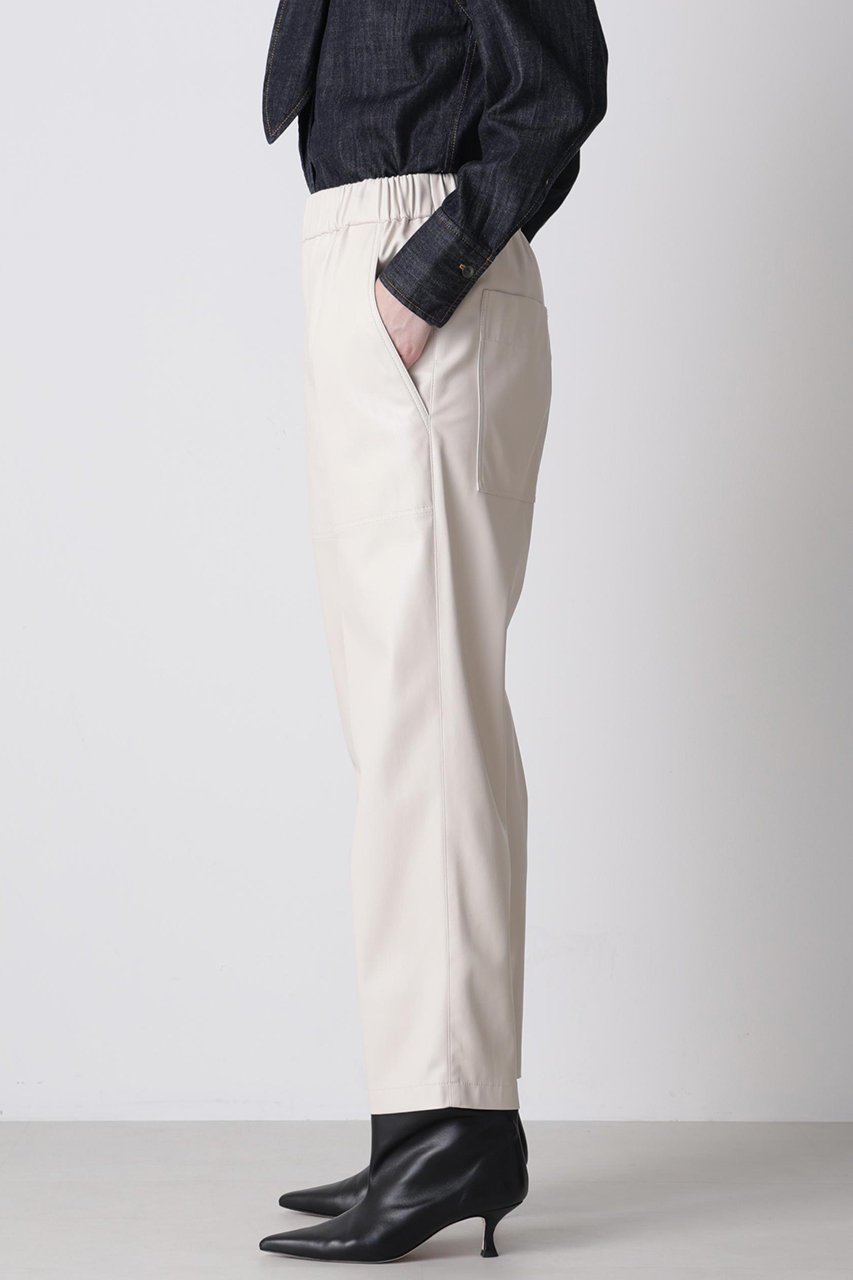 【ヒューエルミュージアム/hueLe Museum】の【hLM】レザーライクパンツ 人気、トレンドファッション・服の通販 founy(ファニー) 　ファッション　Fashion　レディースファッション　Fashion for Women　パンツ　Pants & Trousers　なめらか　Smooth, Silky Texture　スタイリッシュ　Stylish, Fashionable　ストレート　Straight, Straight Cut　トレンド　Trend, Trending Now　エレガント 上品　Elegant　再入荷　Restock / Back in Stock　other-6|ID: prp329100004705558 ipo3291000000035564026