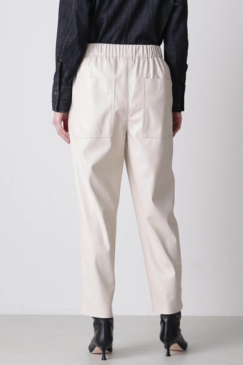 【ヒューエルミュージアム/hueLe Museum】の【hLM】レザーライクパンツ 人気、トレンドファッション・服の通販 founy(ファニー) ファッション Fashion レディースファッション Fashion for Women パンツ Pants & Trousers なめらか Smooth, Silky Texture スタイリッシュ Stylish, Fashionable ストレート Straight, Straight Cut トレンド Trend, Trending Now エレガント 上品 Elegant other-7|ID: prp329100004705558 ipo3291000000036004621