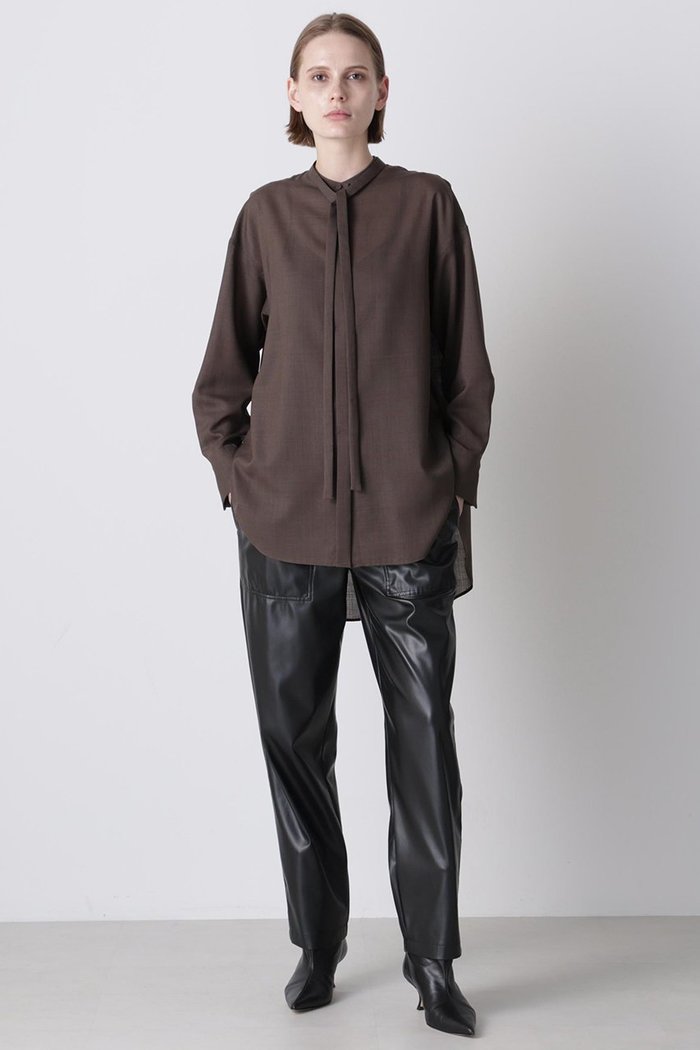 【ヒューエルミュージアム/hueLe Museum】の【hLM】レザーライクパンツ インテリア・キッズ・メンズ・レディースファッション・服の通販 founy(ファニー) https://founy.com/ ファッション Fashion レディースファッション Fashion for Women パンツ Pants & Trousers なめらか Smooth, Silky Texture スタイリッシュ Stylish, Fashionable ストレート Straight, Straight Cut トレンド Trend, Trending Now エレガント 上品 Elegant |ID: prp329100004705558 ipo3291000000036687405