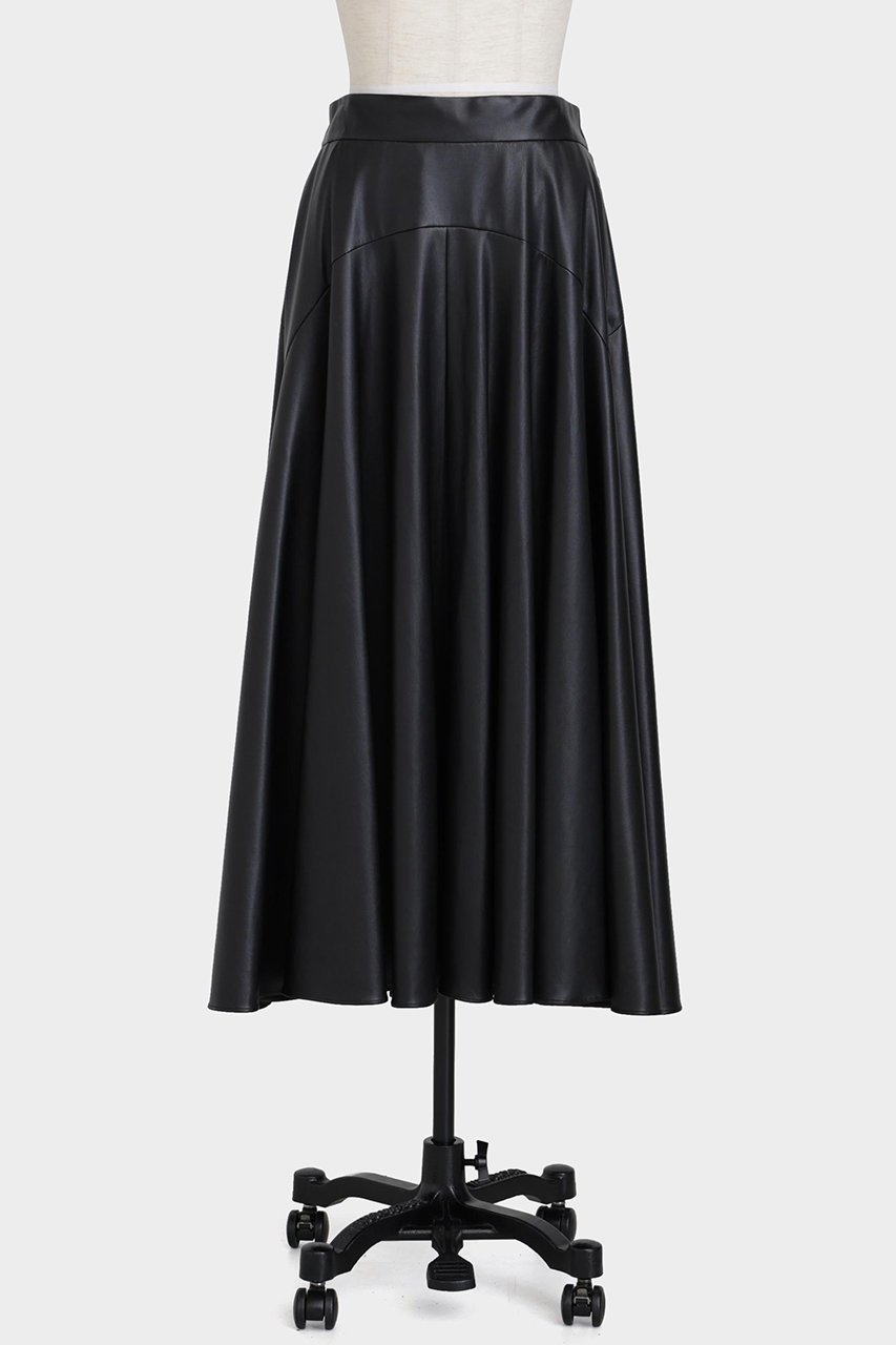 【ヒューエルミュージアム/hueLe Museum】の【hLM】レザーライクフレアスカート 人気、トレンドファッション・服の通販 founy(ファニー) ファッション Fashion レディースファッション Fashion for Women スカート Skirts Aライン・フレアスカート A-Line & Flared Skirts ロングスカート Long Skirts / Maxi & Midi Skirts なめらか Smooth, Silky Texture クラシカル Classical, Vintage-Inspired フレア Flare, Flared ロング Long, Long-Length エレガント 上品 Elegant other-2|ID: prp329100004705559 ipo3291000000036508440